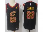Men Nike Cleveland Cavaliers #23 LeBron James Black Stitched NBA Swingman Jersey