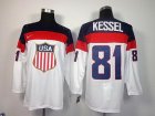 2014 Olympic Team USA #81 Phil Kessel White Stitched NH