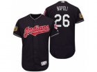 Mens Cleveland Indians #26 Mike Napoli 2017 Spring Training Flex Base Authentic Collection Stitched Baseball Jersey