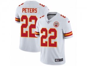Nike Kansas City Chiefs #22 Marcus Peters Vapor Untouchable Limited White NFL Jersey