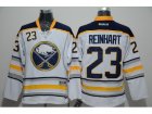 NHL Buffalo Sabres #23 Reinhart white Stitched Jerseys