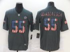 Nike Cowboys #55 Leighton Vander Esch 2019 Salute To Service USA Flag Fashion Limited