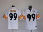 Pittsburgh Steelers #99 Keisel Super Bowl XLV white