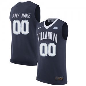 Villanova Wildcats Navy Mens Customized College Basketball Elite Jersey