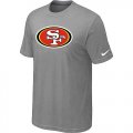 Nike San Francisco 49ers Sideline Legend Authentic Logo T-Shirt Light grey