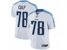 Nike Tennessee Titans #78 Curley Culp Vapor Untouchable Limited White NFL Jersey