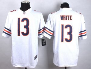 Nike Chicago Bears #13 Kevin White white jerseys(Game)