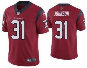 Nike Texans #31 David Johnson Red Vapor Untouchable Limited Jersey