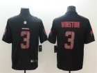 Nike Buccaneers #3 Jameis Winston Black Vapor Impact Limited Jersey