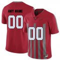 Ohio State Buckeyes Red Mens Customized College Football Elite Jersey