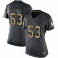 Women's Nike New York Jets #53 Mike Catapano Limited Black 2016 Salute to Service NFL Jersey