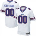 Mens Nike Buffalo Bills Customized Elite White NFL Jersey