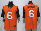 Nike Browns #6 Baker Mayfield Brown City Edition Vapor