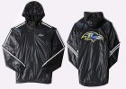 NFL Baltimore Ravens dust coat trench coat windbreaker 3