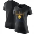 Golden State Warriors Nike Womens 2018 NBA Finals Champions Locker Room T-Shirt Black