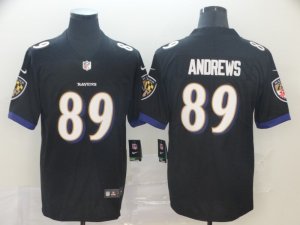 Nike Ravens #89 Mark Andrews Black Vapor Untouchable Limited Jersey