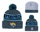 Jaguars Fresh Logo Blue Pom Knit Hat YD