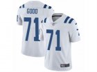 Mens Nike Indianapolis Colts #71 Denzelle Good Vapor Untouchable Limited White NFL Jersey