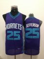 nba Charlotte Hornets #25 JEFFERSON PURPLE