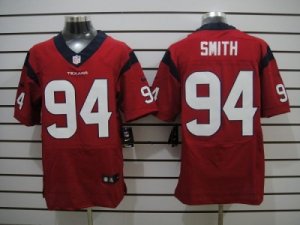 Nike NFL Houston Texans #94 Simth Red Jerseys(Elite)