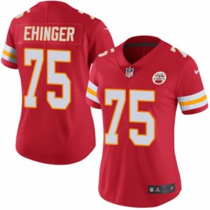 Women\'s Nike Kansas City Chiefs #75 Parker Ehinger Limited Red Rush NFL Jersey