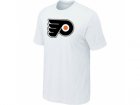 NHL Philadelphia Flyers Big & Tall Logo White T-Shirt
