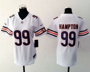 Women Nike Chicago Bears #99 Dan Hampton white Jerseys