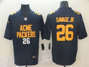 Nike Packers #26 Darnell Savage Jr. Navy City Edition Vapor Untouchable Limited