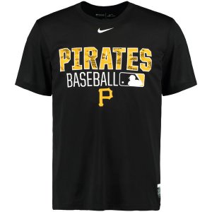 MLB Men\'s Pittsburgh Pirates Nike 2016 AC Legend Issu T-Shirt - Black