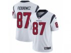 Mens Nike Houston Texans #87 C.J. Fiedorowicz Vapor Untouchable Limited White NFL Jersey