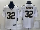 Nike Saints #32 Tyrann Mathieu White Vapor Untouchable Limited Jersey