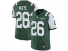 Mens Nike New York Jets #26 Marcus Maye Vapor Untouchable Limited Green Team Color NFL Jersey
