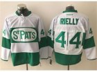 Toronto Maple Leafs #44 Morgan Rielly White Green St. Patrick's Day Stitched NHL Jersey