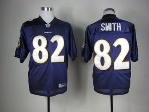 NFL Baltimore Ravens #82 Smith purple
