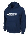 New York Jets Authentic font Pullover Hoodie D.Blue