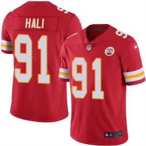 Nike Kansas City Chiefs #91 Tamba Hali Red Mens Stitched NFL Limited Rush Jersey