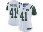 Women Nike New York Jets #41 Buster Skrine Vapor Untouchable Limited White NFL Jersey