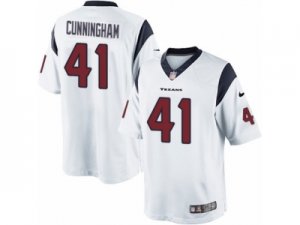 Mens Nike Houston Texans #41 Zach Cunningham Limited White NFL Jersey