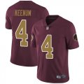 Nike Redskins #4 Case Keenum Burgundy Alternate Vapor Untouchable Limited Jersey