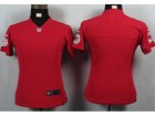Nike Womens Kansas City Chiefs Blank Red Portrait Fashion Game Jerseys