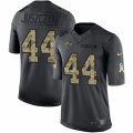Mens Nike Baltimore Ravens #44 Kyle Juszczyk Limited Black 2016 Salute to Service NFL Jersey