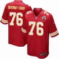Mens Nike Kansas City Chiefs #76 Laurent Duvernay-Tardif Game Red Team Color NFL Jersey