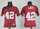 Youth Nike Alabama Crimson Tide Eddie Lacy 42 Crimson College Football Jersey