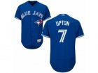 Mens Majestic Toronto Blue Jays #7 B.J. Upton Royal Blue Flexbase Authentic Collection MLB Jersey