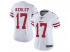 Women Nike San Francisco 49ers #14 Jeremy Kerley Vapor Untouchable Limited White NFL Jersey
