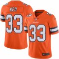 Youth Nike Denver Broncos #33 Shiloh Keo Limited Orange Rush NFL Jersey