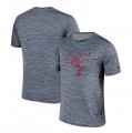 Men's Tampa Bay Buccaneers Nike Gray Black Striped Logo Performance T-Shirt