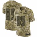Mens Nike Seattle Seahawks #89 Doug Baldwin Limited Camo 2018 Salute to Service NFL Jersey