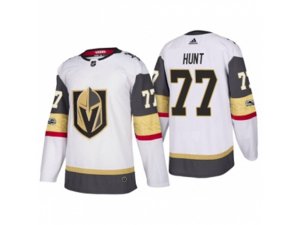 Youth Adidas Vegas Golden Knights #77 Brad Hunt Authentic White Home NHL Jersey