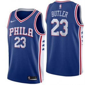 76ers #23 Jimmy Butler Blue Nike Swingman Jersey